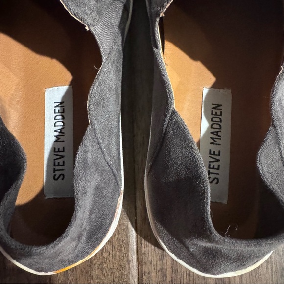 Steve Madden Fayna Dark Gray Slip On Fashion Sneakers 8 - Picture 5 of 6